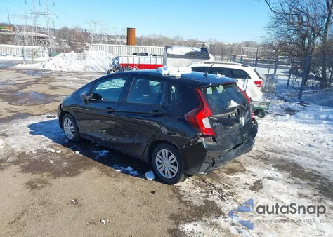2015 Honda Fit Lx из США, поврежденный, VIN 3HGGK5H58FM707070
